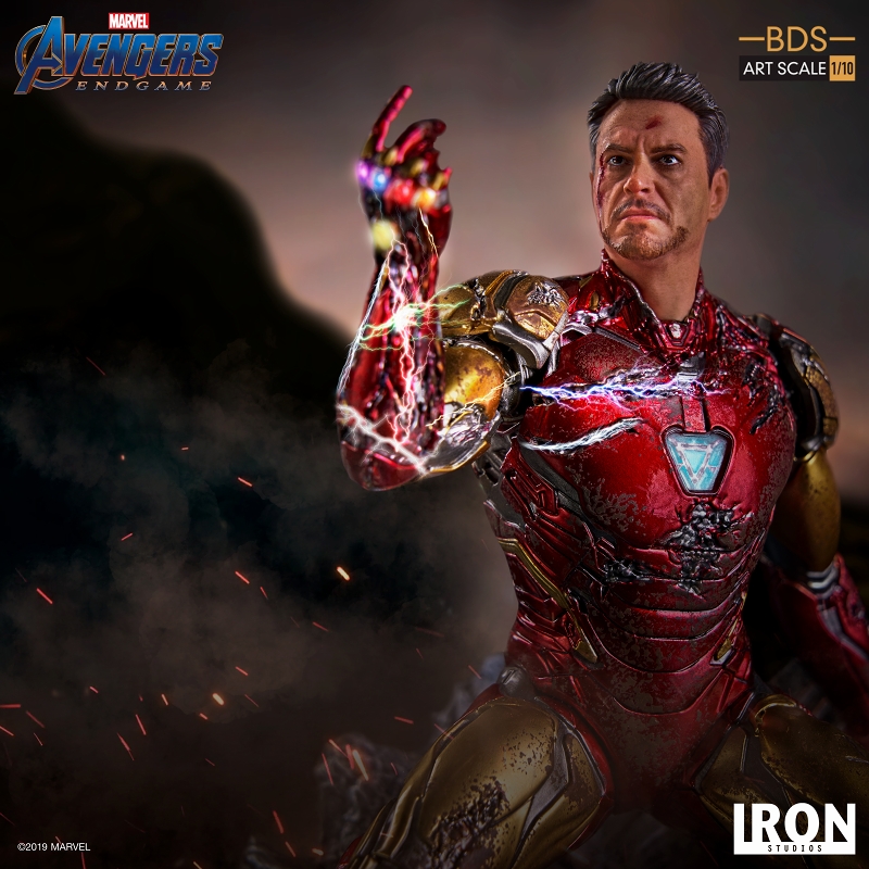 アベンジャーズ エンドゲーム/ I am Iron Man トニー・スターク 1/10 バトルジオラマシリーズ アートスケール スタチュー - イメージ画像17