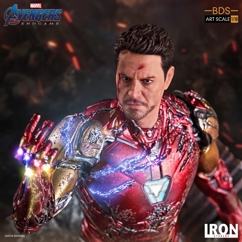 アベンジャーズ エンドゲーム/ I am Iron Man トニー・スターク 1/10 バトルジオラマシリーズ アートスケール スタチュー - イメージ画像18