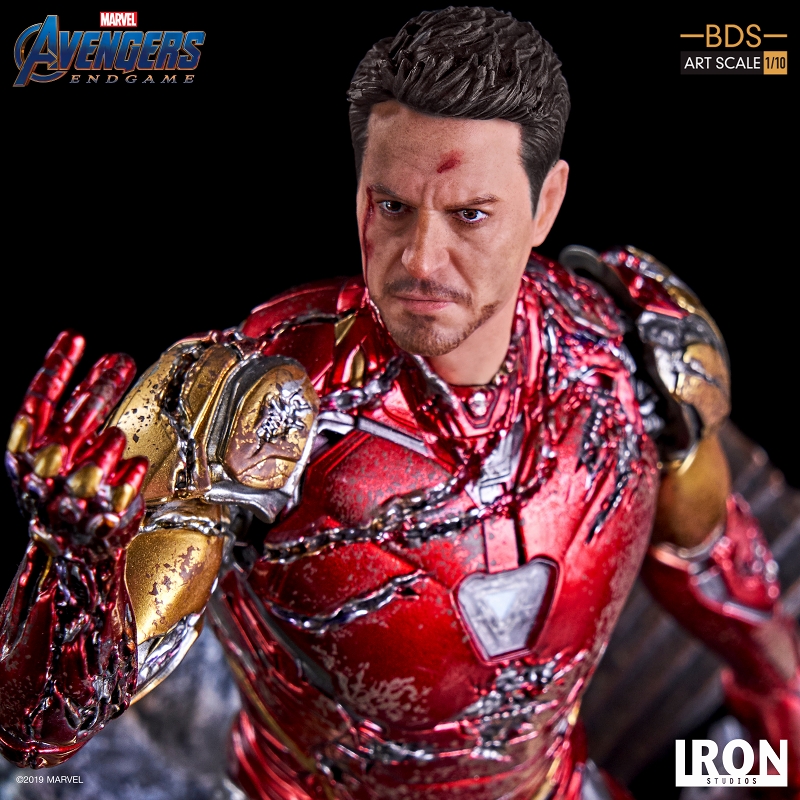 アベンジャーズ エンドゲーム/ I am Iron Man トニー・スターク 1/10 バトルジオラマシリーズ アートスケール スタチュー - イメージ画像7