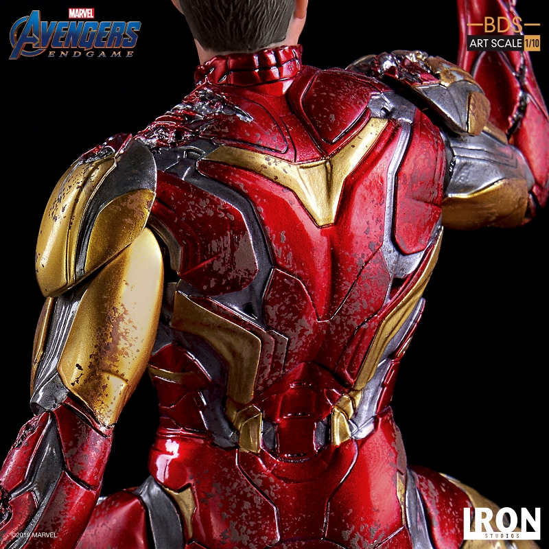 アベンジャーズ エンドゲーム/ I am Iron Man トニー・スターク 1/10 バトルジオラマシリーズ アートスケール スタチュー - イメージ画像9