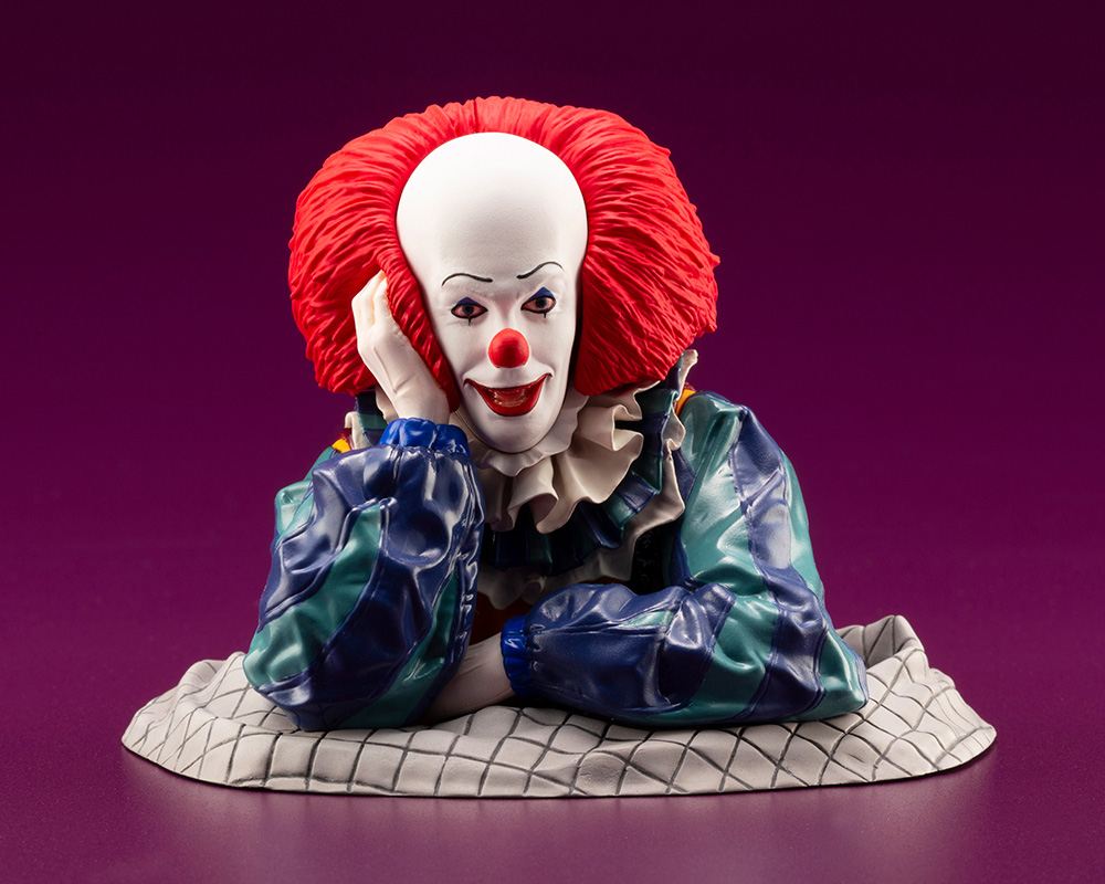 ARTFX リヴ・イン・フィアー/ IT イット: ペニーワイズ どこでもIT 1/6 PVC バストモデル - イメージ画像1