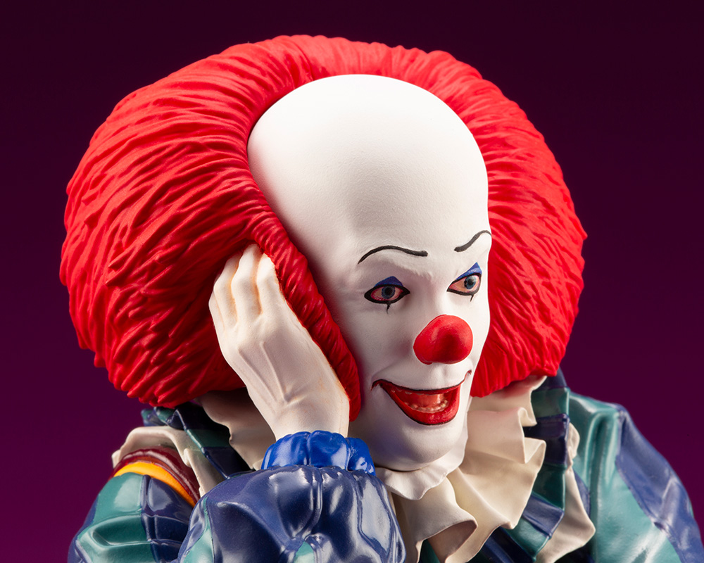 ARTFX リヴ・イン・フィアー/ IT イット: ペニーワイズ どこでもIT 1/6 PVC バストモデル - イメージ画像9