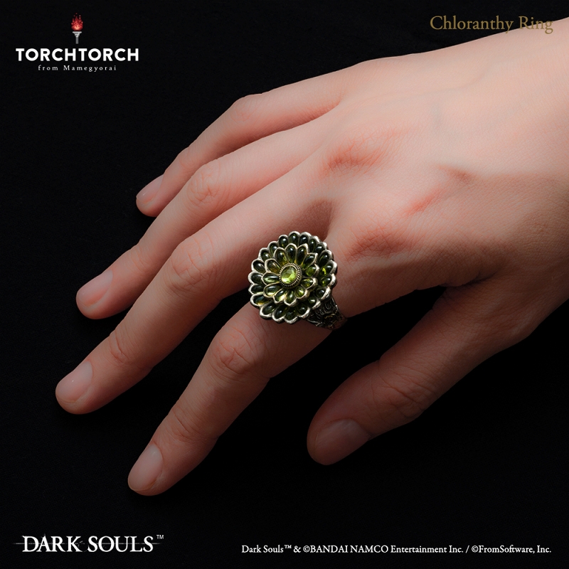 ダークソウル × TORCH TORCH/ リングコレクション: 緑花の指輪 19号 