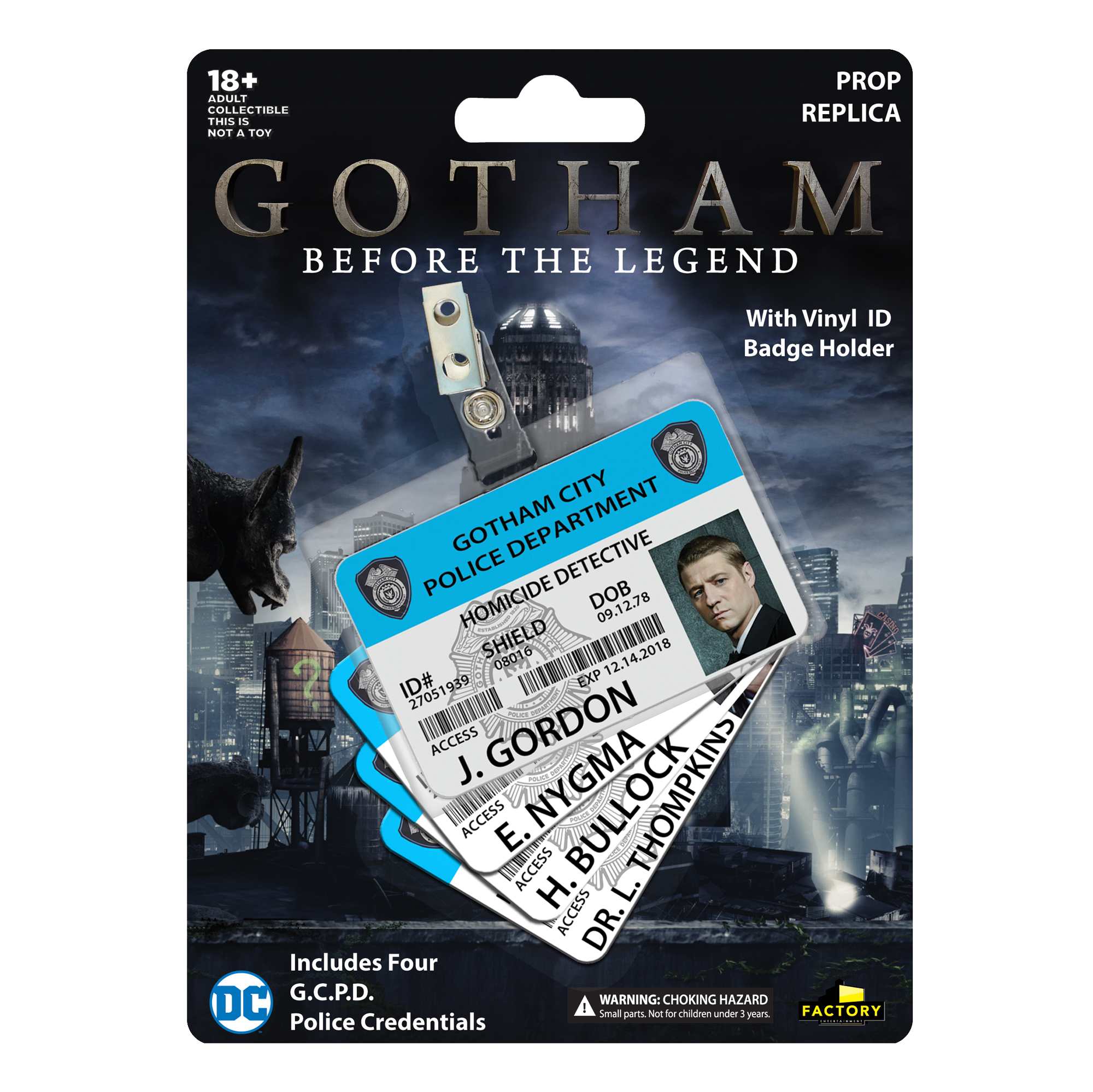 Sdcc限定 Gotham ゴッサム ゴッサム市警バッジ レプリカ 4種セット 映画 アメコミ ゲーム フィギュア グッズ Tシャツ通販