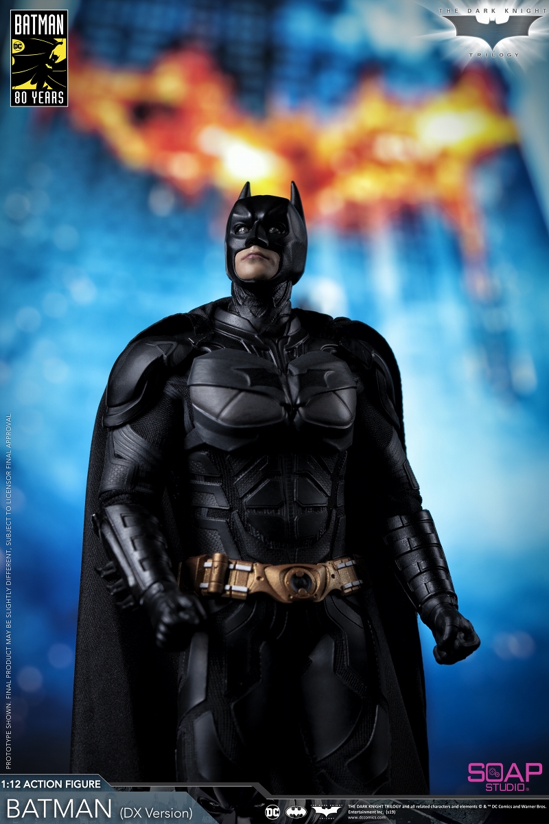 バットマン ダークナイト/ バットマン 1/12 アクションフィギュア DX ver - イメージ画像2