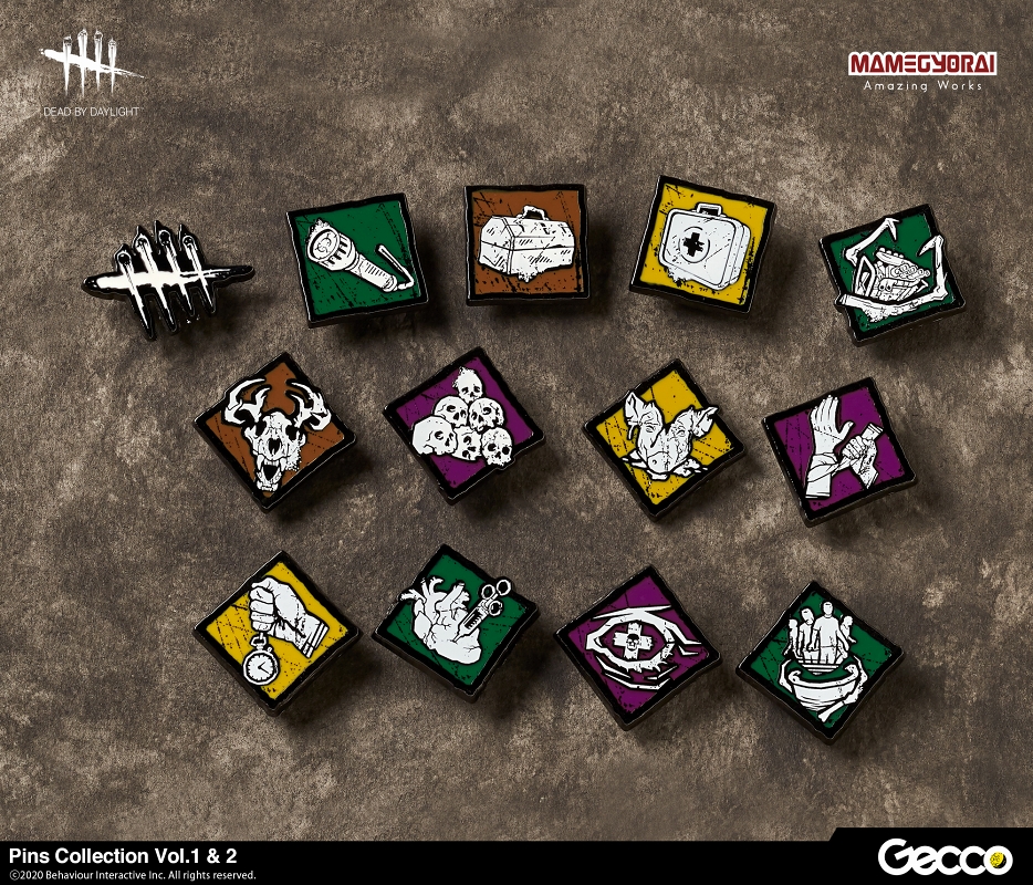 Gecco Pins Dead By Daylight ピンズコレクション Vol 1 No One Escapes Death 映画 アメコミ ゲーム フィギュア グッズ Tシャツ通販