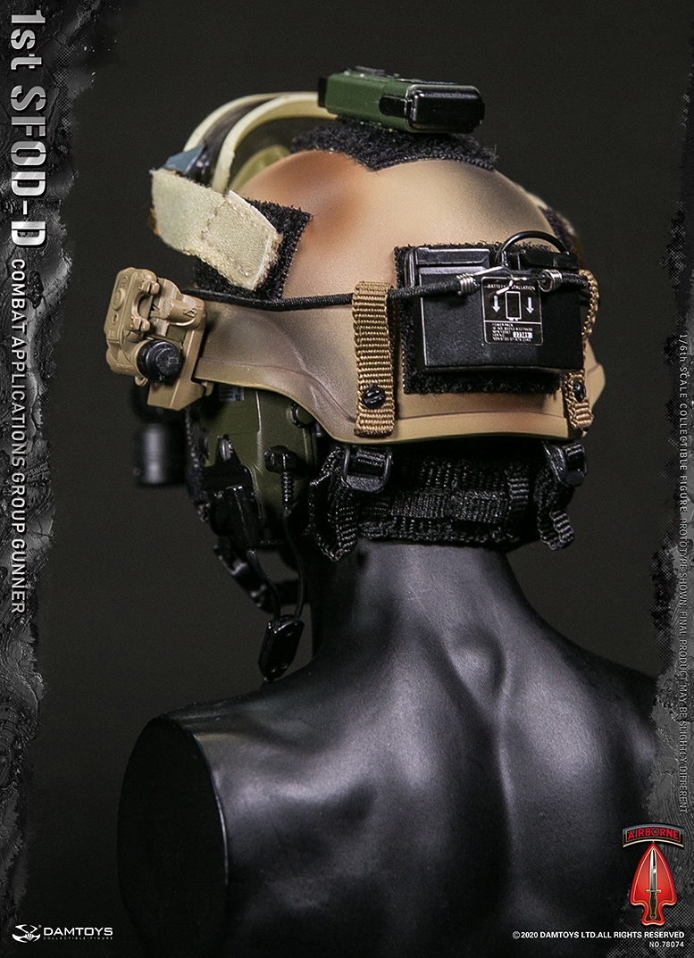 1st SFOD-D 第1特殊部隊デルタ作戦分遣隊 コンバットアプリケーショングループ ガンナー 1/6 アクションフィギュア 78074 - イメージ画像40