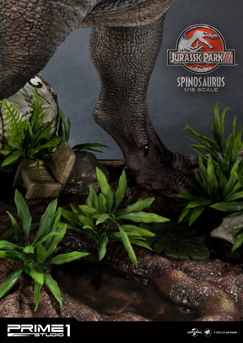 【内金確認後のご予約確定】【来店受取不可】【早期予約特典同梱】レガシーミュージアムコレクション/ ジュラシック・パーク3: スピノサウルス 1/15 スタチュー LMCJP-05 - イメージ画像15