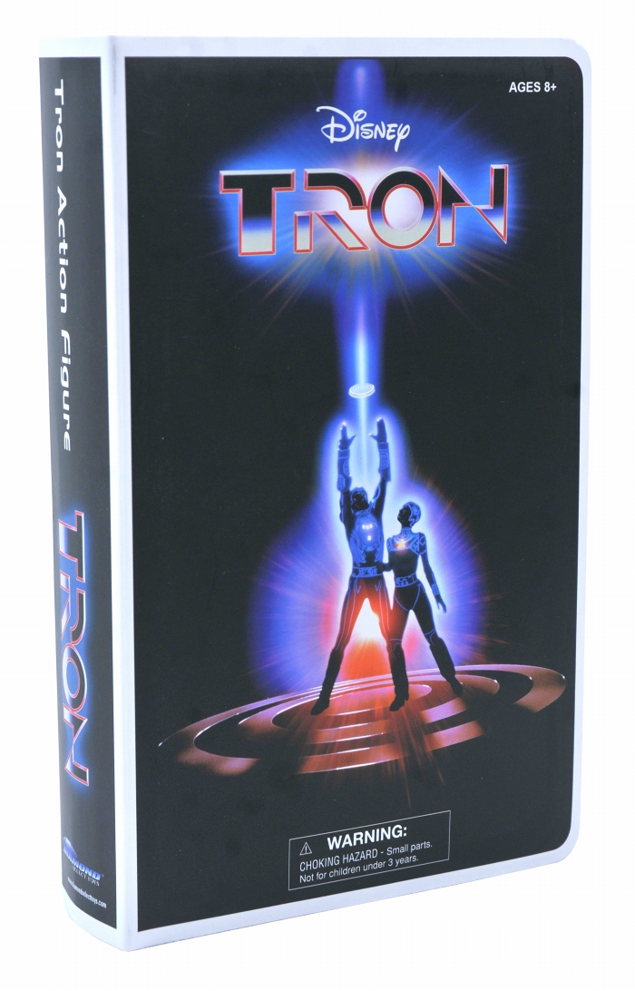 【抽選販売】【SDCC2020 コミコン限定】トロン セレクト/ TRON アクションフィギュア: トロン VHSボックス ver - イメージ画像3