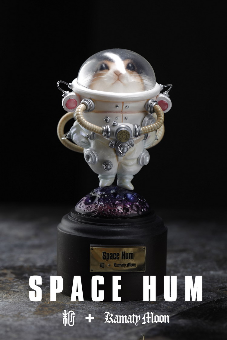 【国内限定流通】Space Hum スペースハム by 鎌田光司 PVCスタチュー ホワイト ver - イメージ画像4