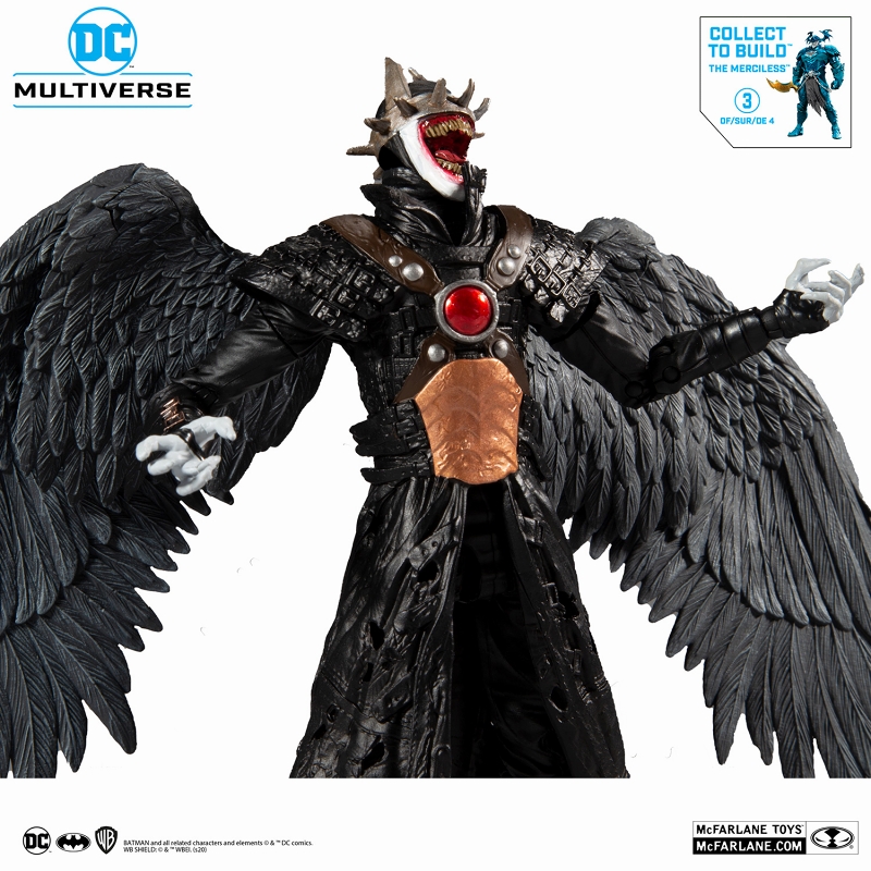 DCマルチバース/ Hawkman #18: バットマン フーラフス スカイタイラント 7インチ アクションフィギュア - イメージ画像6