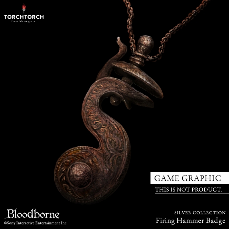 Bloodborne × TORCH TORCH/ シルバーコレクション: 撃鉄の狩人証 レディースモデル - イメージ画像6