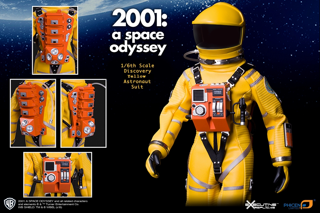 【入荷中止】2001年宇宙の旅 2001 a space odyssey/ ディスカバリー アストロノーツ 1/6 スーツ イエローカラー ver - イメージ画像2