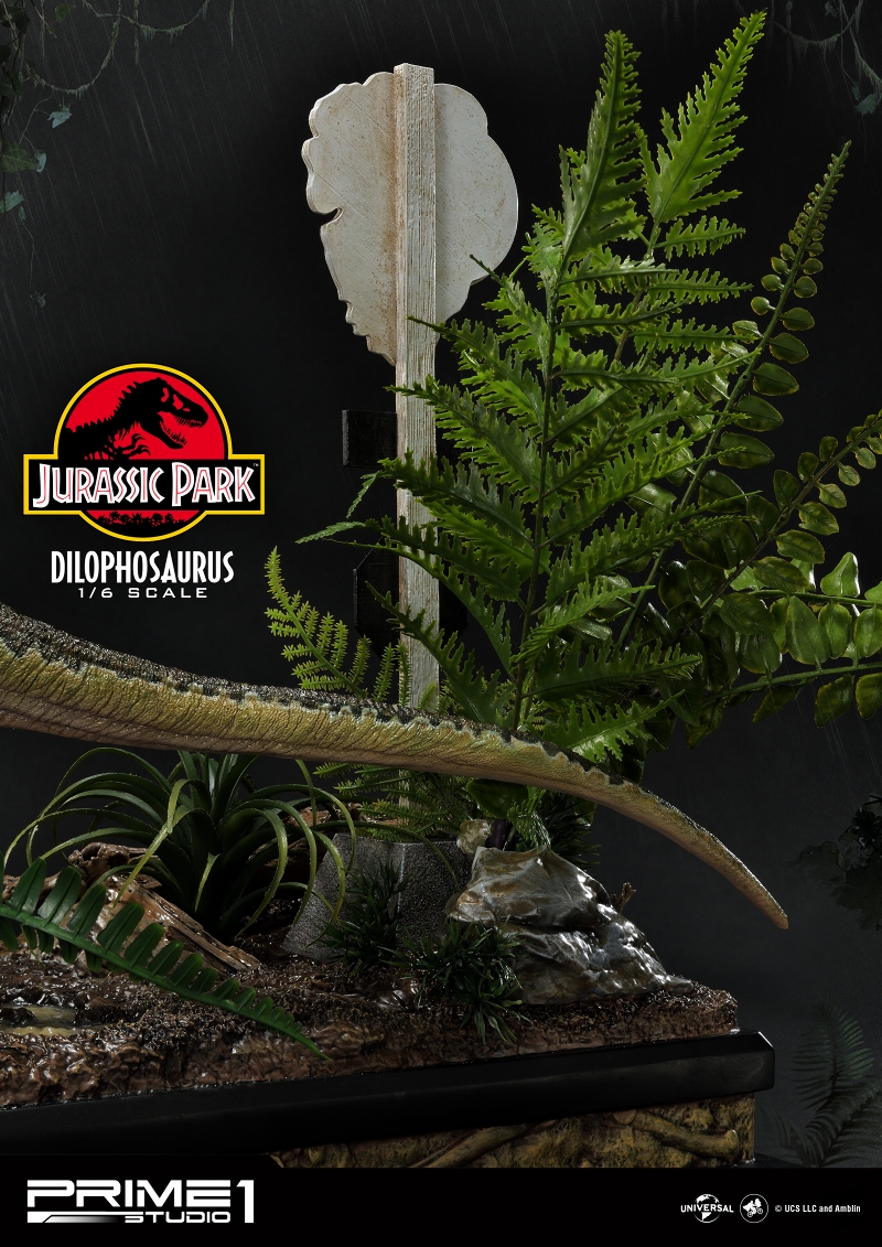 レガシーミュージアムコレクション/ ジュラシック・パーク: ディロフォサウルス 1/6 スタチュー LMCJP-06 - イメージ画像21