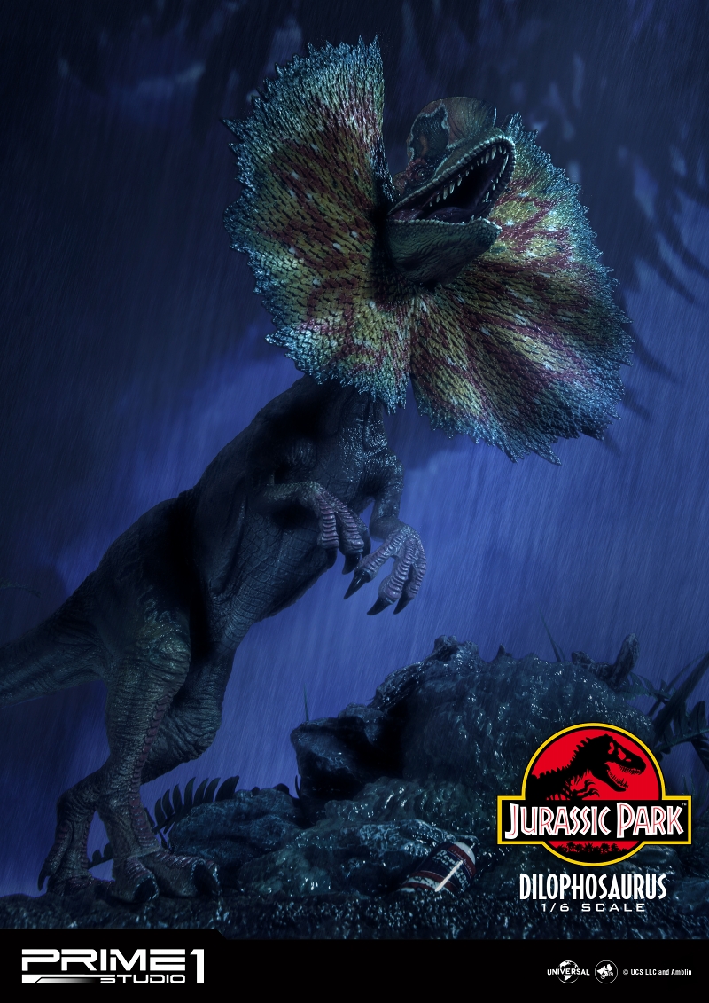 レガシーミュージアムコレクション/ ジュラシック・パーク: ディロフォサウルス 1/6 スタチュー LMCJP-06 - イメージ画像37