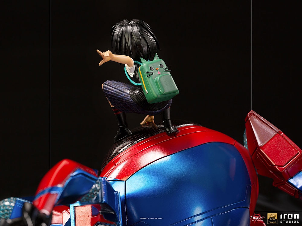 ペニー・パーカー&SP//dr スパイダーマン:スパイダーバース 1/10 バトルジオラマシリーズ アートスケール スタチュー 完成品 フィギュア アイアンスタジオ