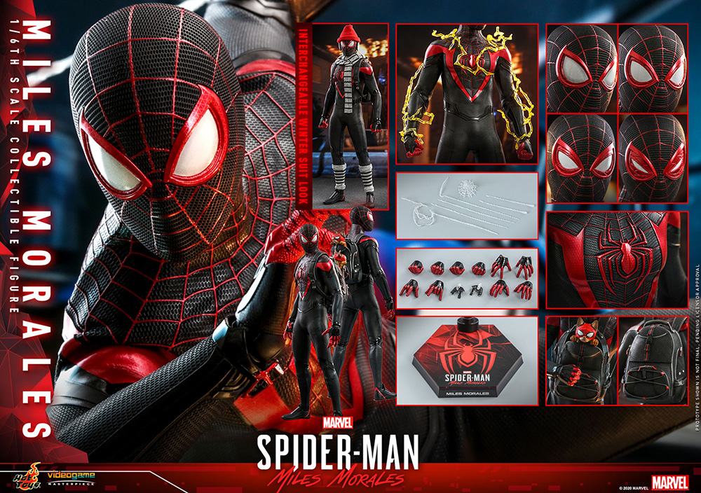 【お一人様1点限り】Marvel's Spider-Man Miles Morales/ ビデオゲーム・マスターピース 1/6 フィギュア: スパイダーマン マイルス・モラレス - イメージ画像27