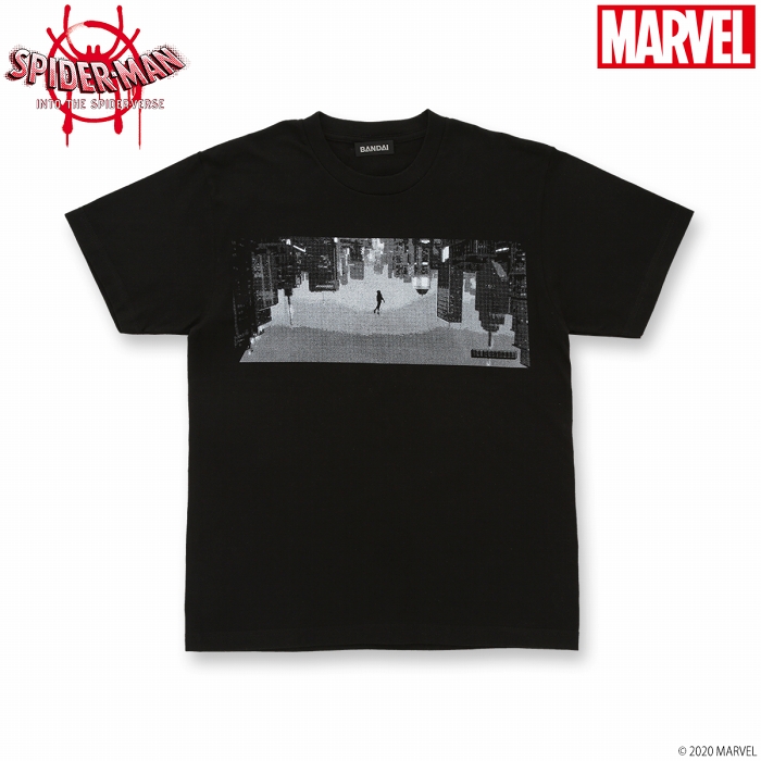 スパイダーマン: スパイダーバース/ Fall Tシャツ ブラック サイズS 2573011 - イメージ画像1