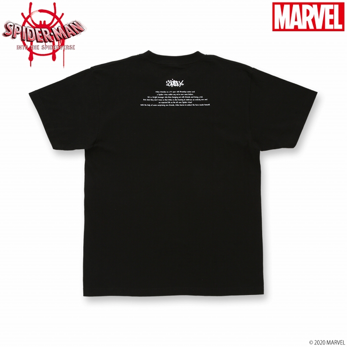 スパイダーマン: スパイダーバース/ Fall Tシャツ ブラック サイズS 2573011 - イメージ画像2