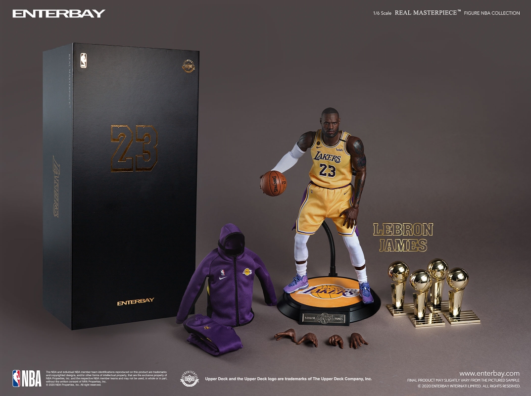 リアルマスターピース NBAコレクション/ レブロン・ジェームズ 1/6