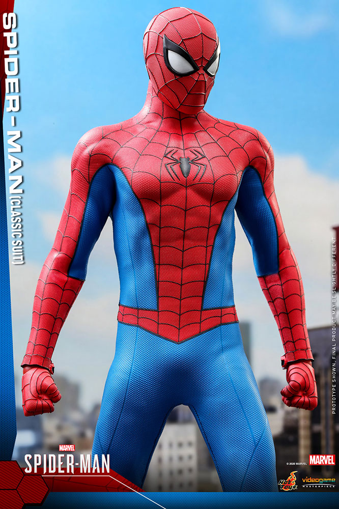 【お一人様1点限り】Marvel's Spider-Man/ ビデオゲーム・マスターピース 1/6 フィギュア: スパイダーマン クラシックスーツ ver - イメージ画像2