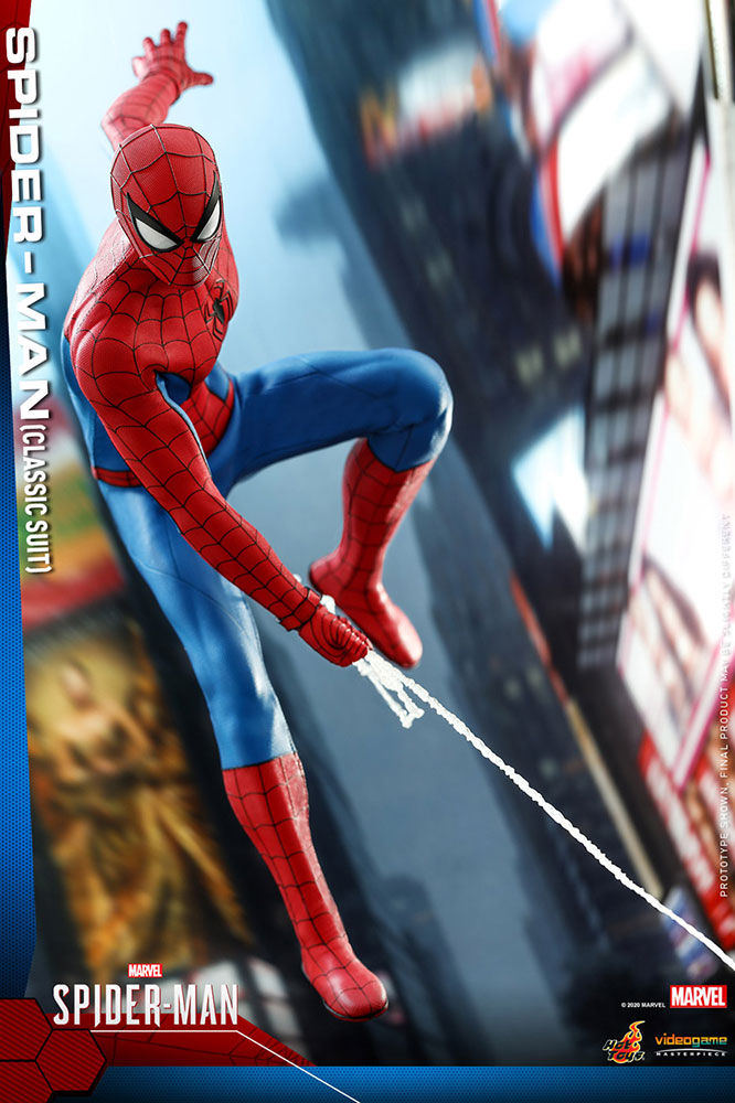 【お一人様1点限り】Marvel's Spider-Man/ ビデオゲーム・マスターピース 1/6 フィギュア: スパイダーマン クラシックスーツ ver - イメージ画像4