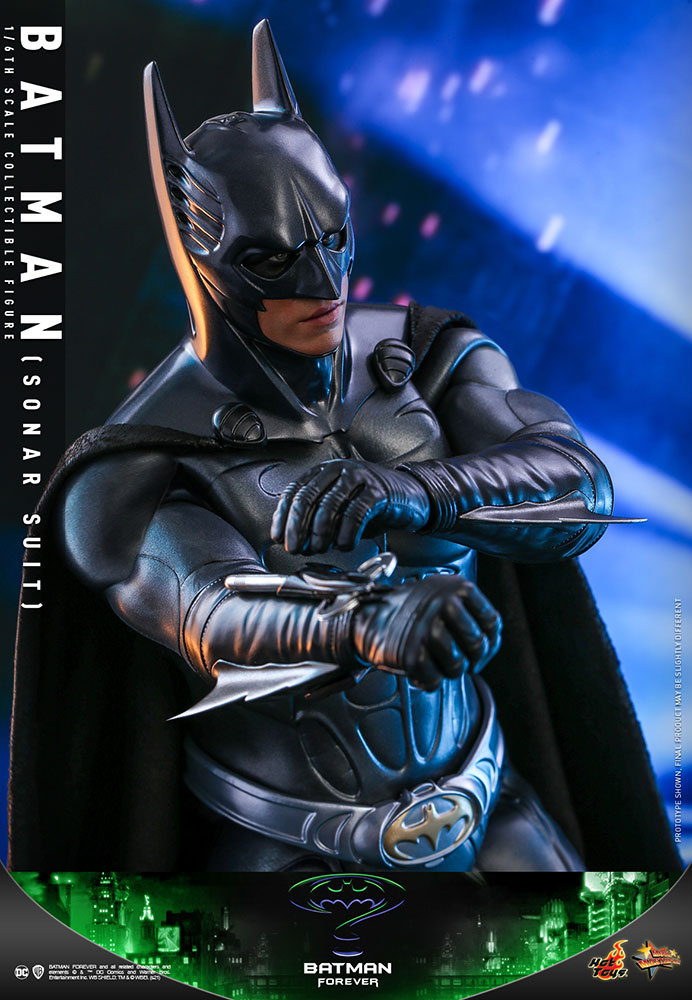 【お一人様1点限り】バットマン フォーエヴァー/ ムービー・マスターピース 1/6 フィギュア: バットマン ソナースーツ ver - イメージ画像14