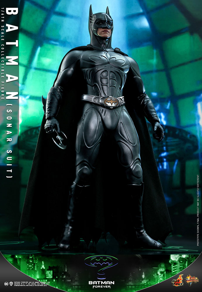 【お一人様1点限り】バットマン フォーエヴァー/ ムービー・マスターピース 1/6 フィギュア: バットマン ソナースーツ ver - イメージ画像6