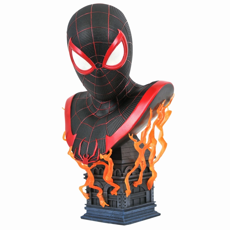 3Dレジェンズ/ Marvel's Spider-Man Miles Morales: マイルス・モラレス バスト - イメージ画像1