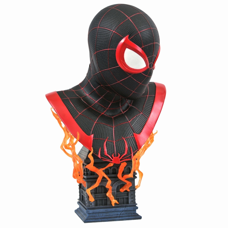 3Dレジェンズ/ Marvel's Spider-Man Miles Morales: マイルス・モラレス バスト - イメージ画像2