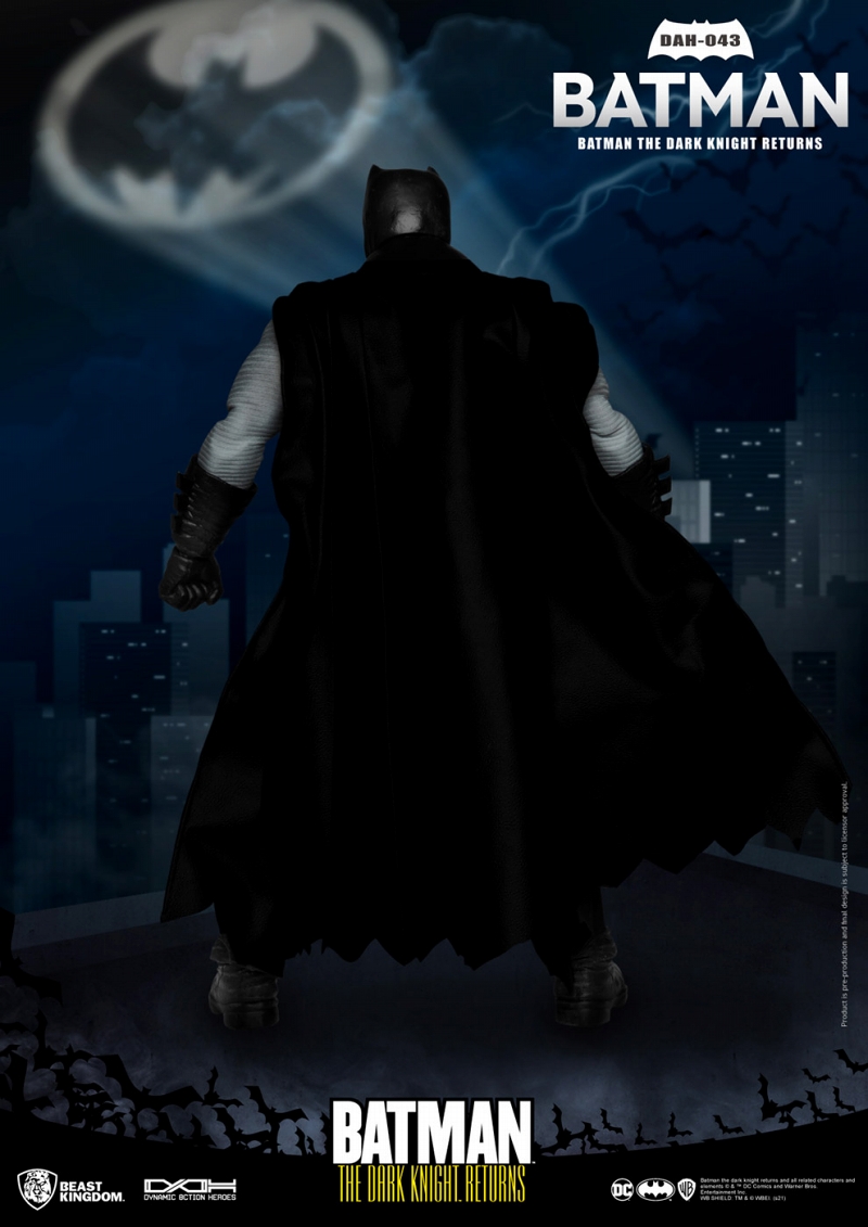 ダイナミックアクションヒーローズ/ The Dark Knight Returns: バットマン 1/9 アクションフィギュア - イメージ画像2