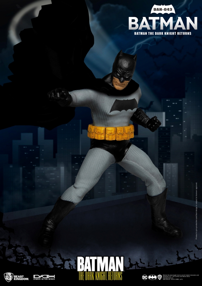 ダイナミックアクションヒーローズ/ The Dark Knight Returns: バットマン 1/9 アクションフィギュア - イメージ画像4