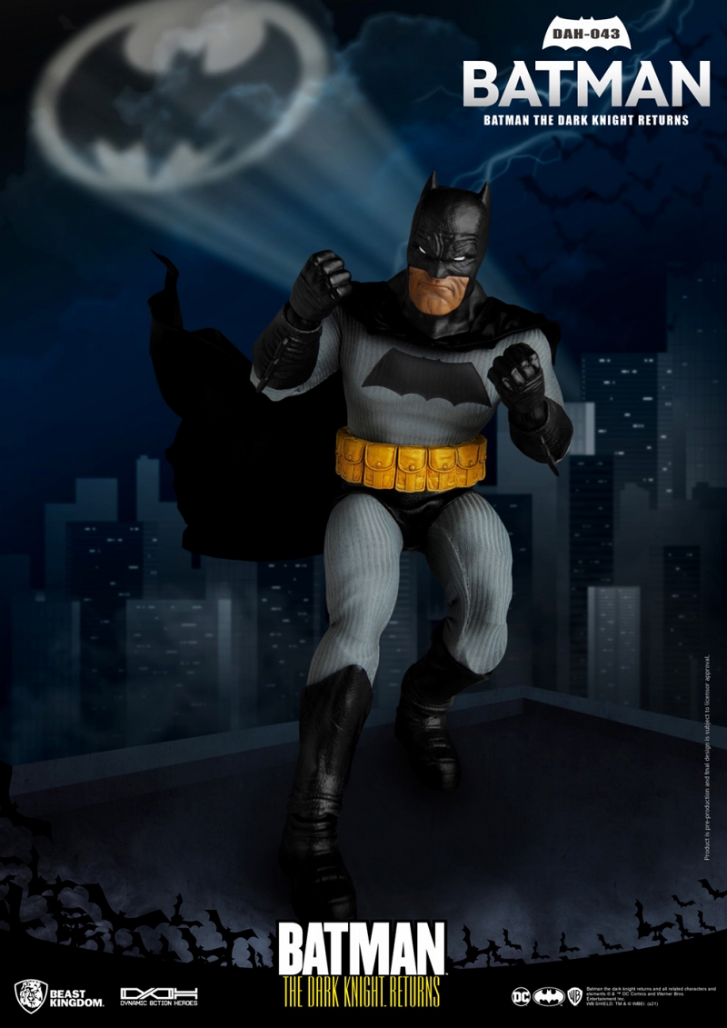 ダイナミックアクションヒーローズ/ The Dark Knight Returns: バットマン 1/9 アクションフィギュア - イメージ画像6