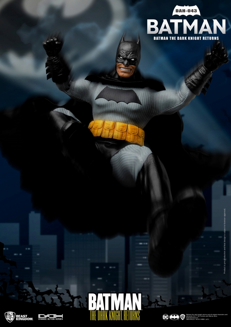 ダイナミックアクションヒーローズ/ The Dark Knight Returns: バットマン 1/9 アクションフィギュア - イメージ画像8