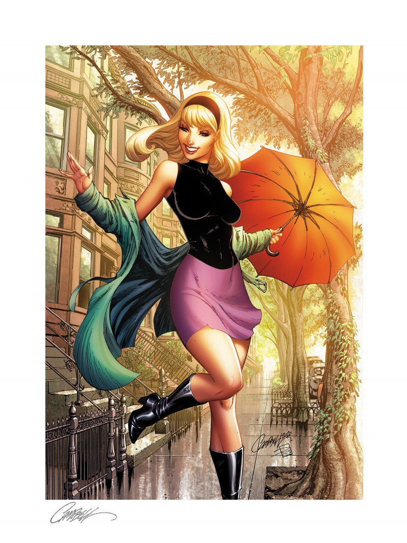 マーベルコミック/ Gwen Stacy #1 サマー by J.スコット・キャンベル アートプリント - イメージ画像1
