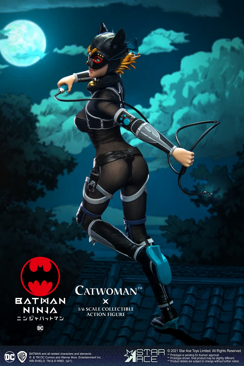 マイフェイバリットムービーシリーズ/ ニンジャバットマン BATMAN NINJA: キャットウーマン 1/6 アクションフィギュア - イメージ画像7
