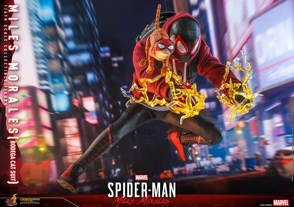 【お一人様1点限り】Marvel's Spider-Man Miles Morales/ ビデオゲーム・マスターピース 1/6 フィギュア: スパイダーマン マイルス・モラレス ボデガキャットスーツ ver - イメージ画像17