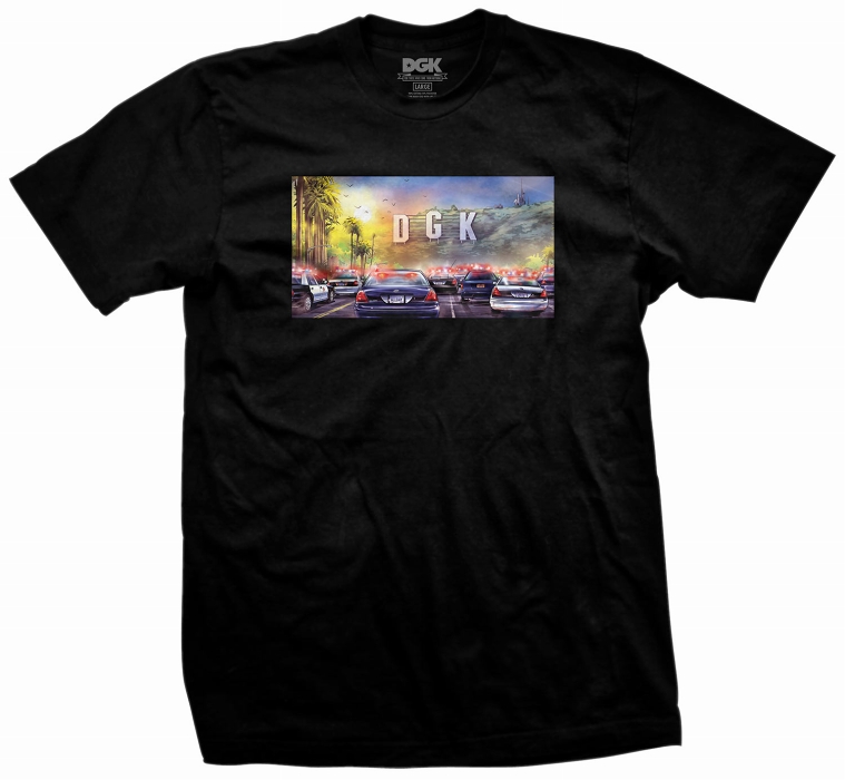 DGK/ チェイス Tシャツ ブラック US Mサイズ - イメージ画像1