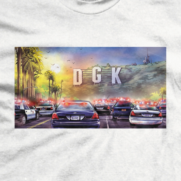 DGK/ チェイス Tシャツ ホワイト US XLサイズ - イメージ画像2