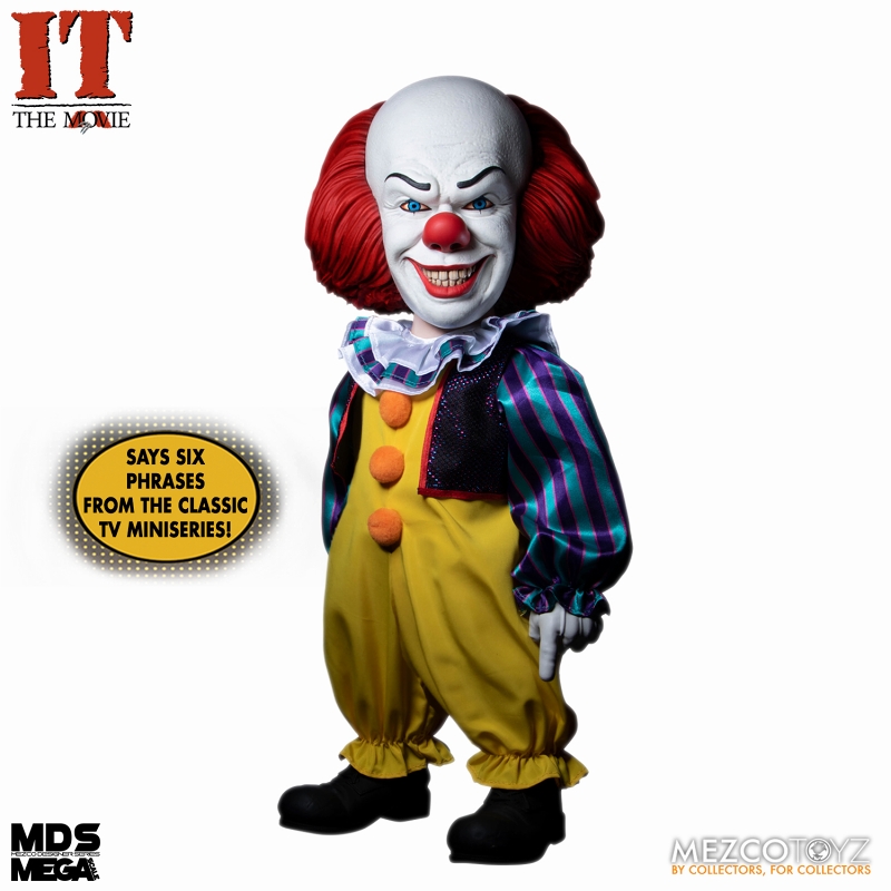MDS デザイナーシリーズ/ IT イット: ペニーワイズ 15インチ メガスケール フィギュア with サウンド - イメージ画像8