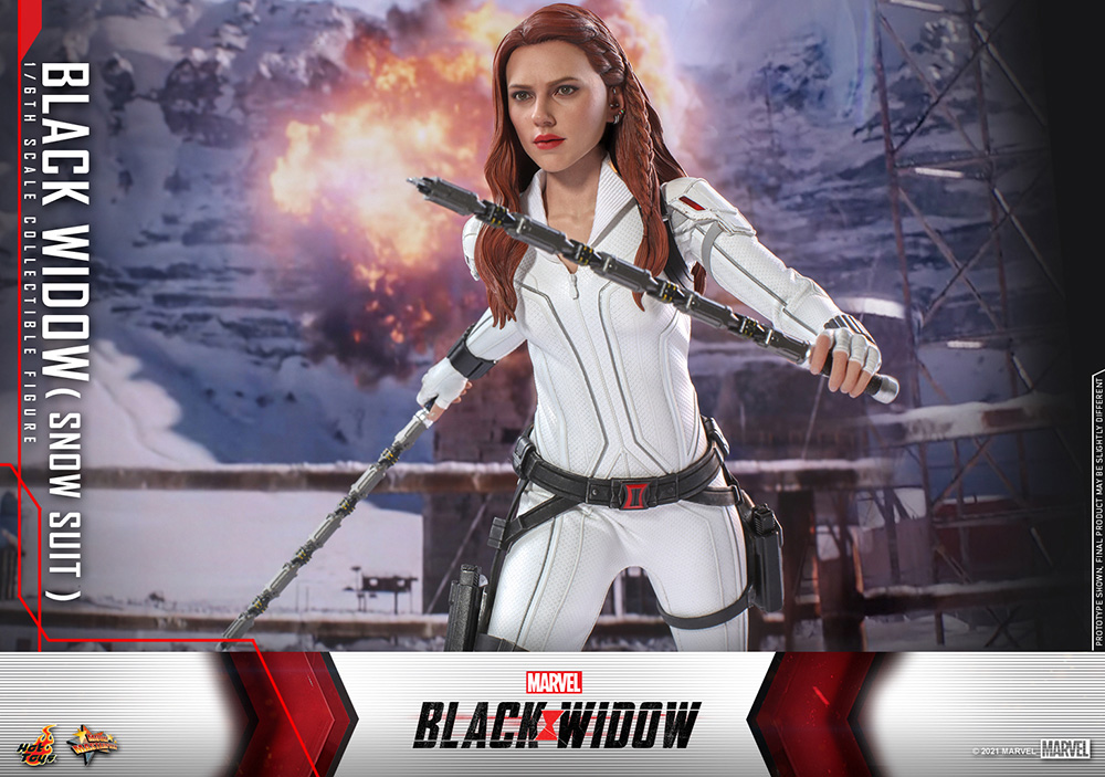 【お一人様1点限り】Black Widow/ ムービー・マスターピース 1/6 フィギュア: ブラック・ウィドウ スノースーツ ver - イメージ画像12