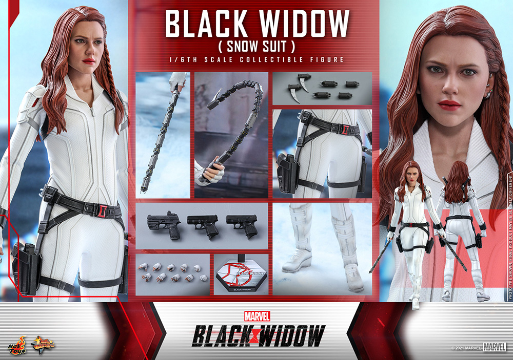【お一人様1点限り】Black Widow/ ムービー・マスターピース 1/6 フィギュア: ブラック・ウィドウ スノースーツ ver - イメージ画像15