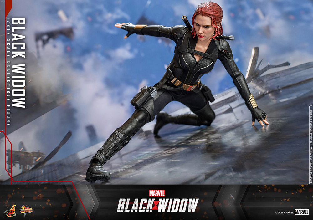 【お一人様1点限り】Black Widow/ ムービー・マスターピース 1/6 フィギュア: ブラック・ウィドウ - イメージ画像11