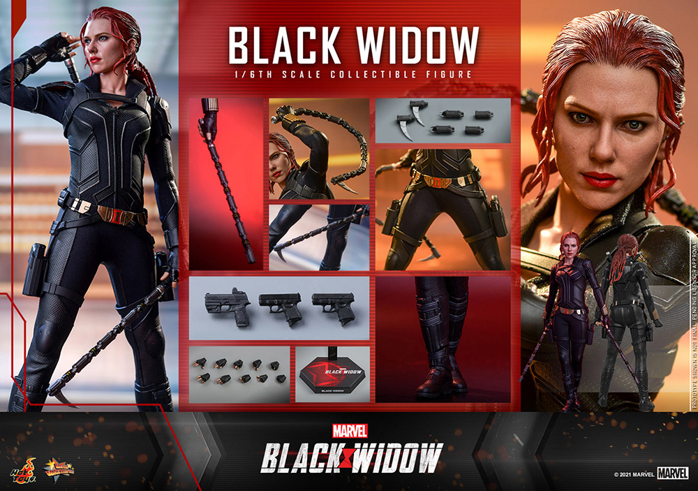 【お一人様1点限り】Black Widow/ ムービー・マスターピース 1/6 フィギュア: ブラック・ウィドウ/ マーベル/ ホットトイズ