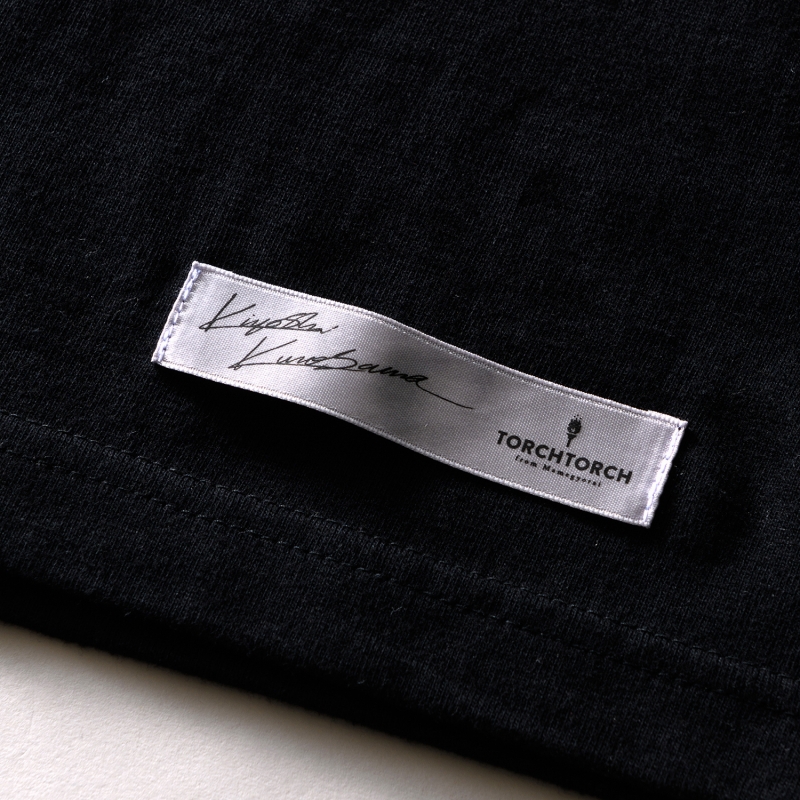 TORCH TORCH/ 黒沢 清 アパレルコレクション: CURE キュア 蓄音機 T-Shirt ブラック Mサイズ - イメージ画像3