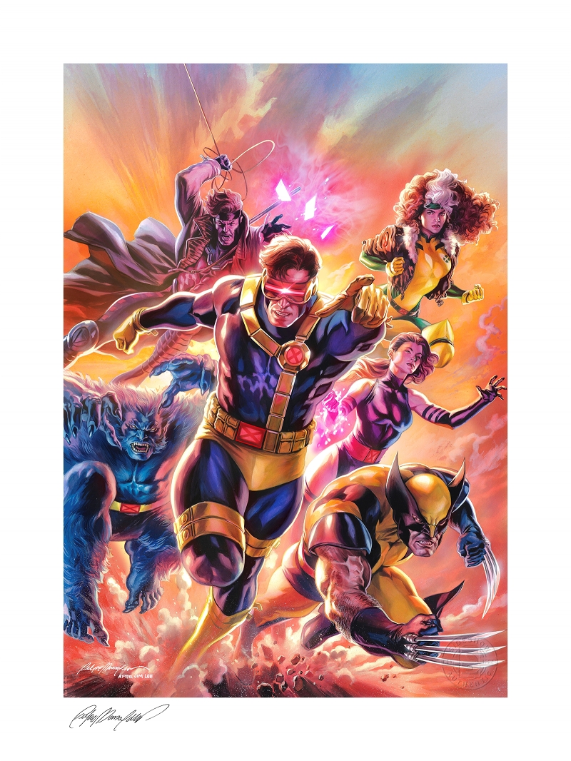 マーベルコミック/ X-Men チルドレン・オブ・ザ・アトム by ジム・リー アートプリント - イメージ画像1