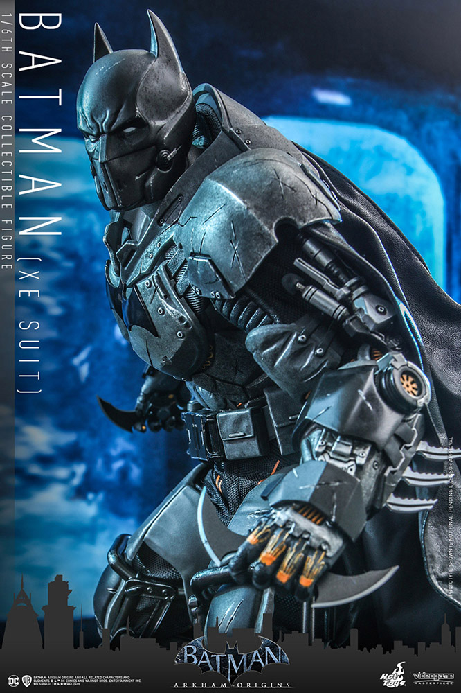【お一人様1点限り】バットマン アーカム・ビギンズ/ ビデオゲーム・マスターピース 1/6 フィギュア: バットマン XEスーツ ver - イメージ画像7