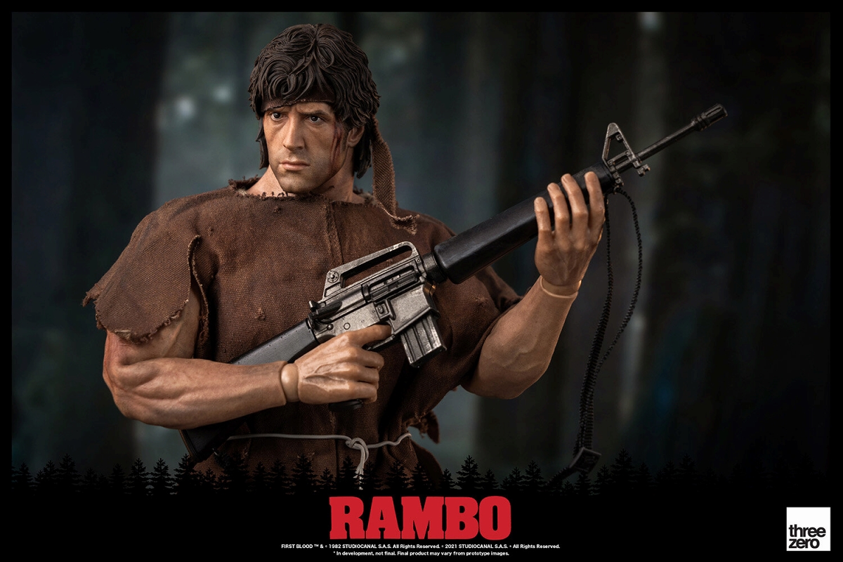 【お取り寄せ品】ランボー Rambo First Blood/ ジョン・ランボー 1/6 アクションフィギュア/ 映画・海外ドラマ/ スリー