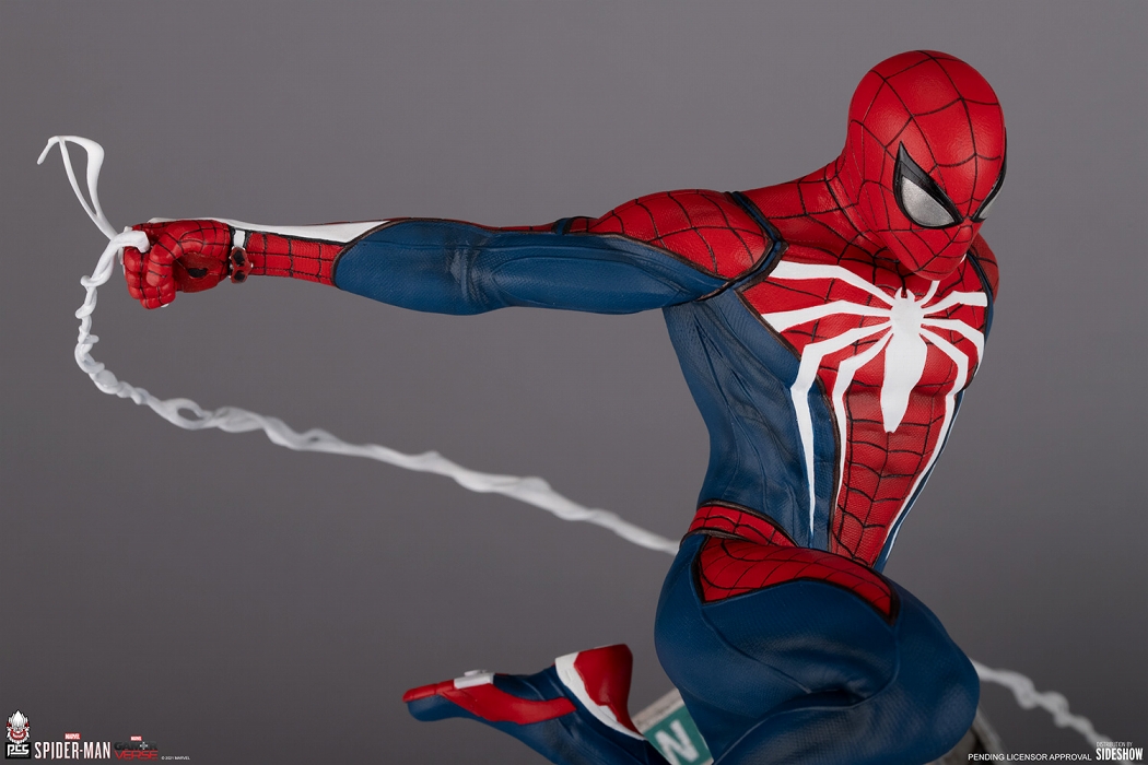 Marvel Spider-Man/ スパイダーマン アドバンスドスーツ 1/6 ジオラマ スタチュー - イメージ画像8