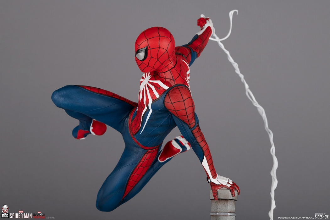Marvel Spider-Man/ スパイダーマン アドバンスドスーツ 1/6 ジオラマ スタチュー - イメージ画像9
